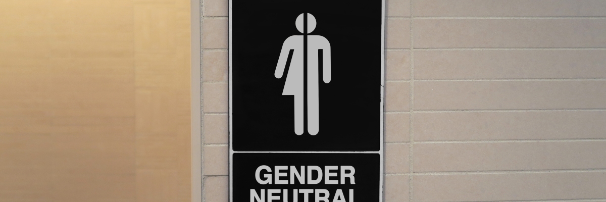 Sign for a Gender Neutral Toilet