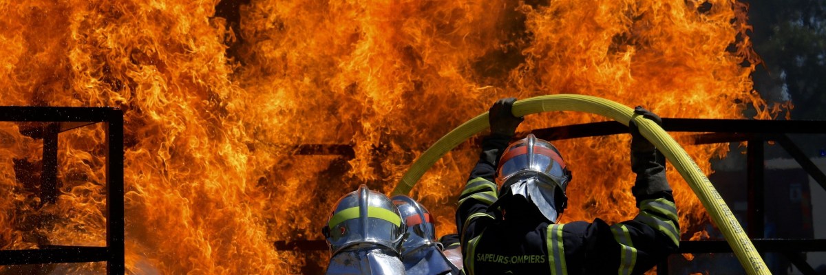 French firemen did nothing prayers saved the day