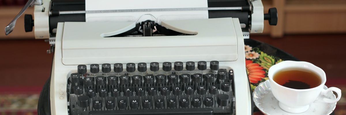 Old fashioned writing machine