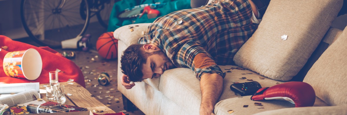 God says 'I'm not cleaning up'