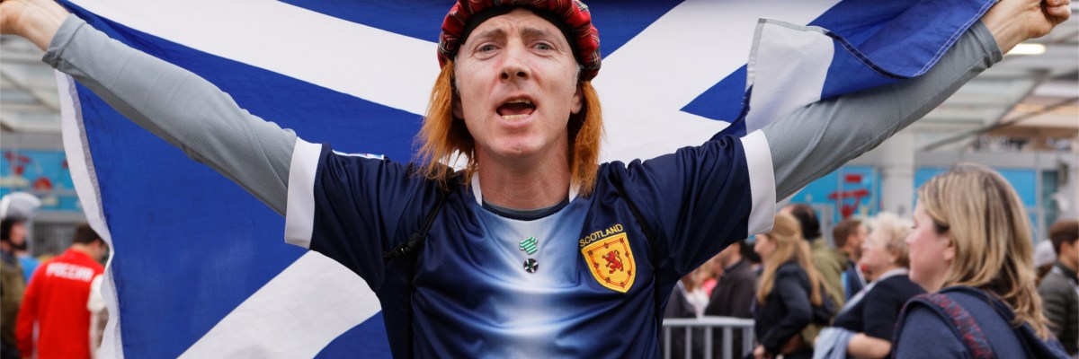 Euro 2020 Football fan