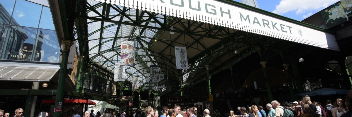 Borough Market, a little pretentious? Surely not